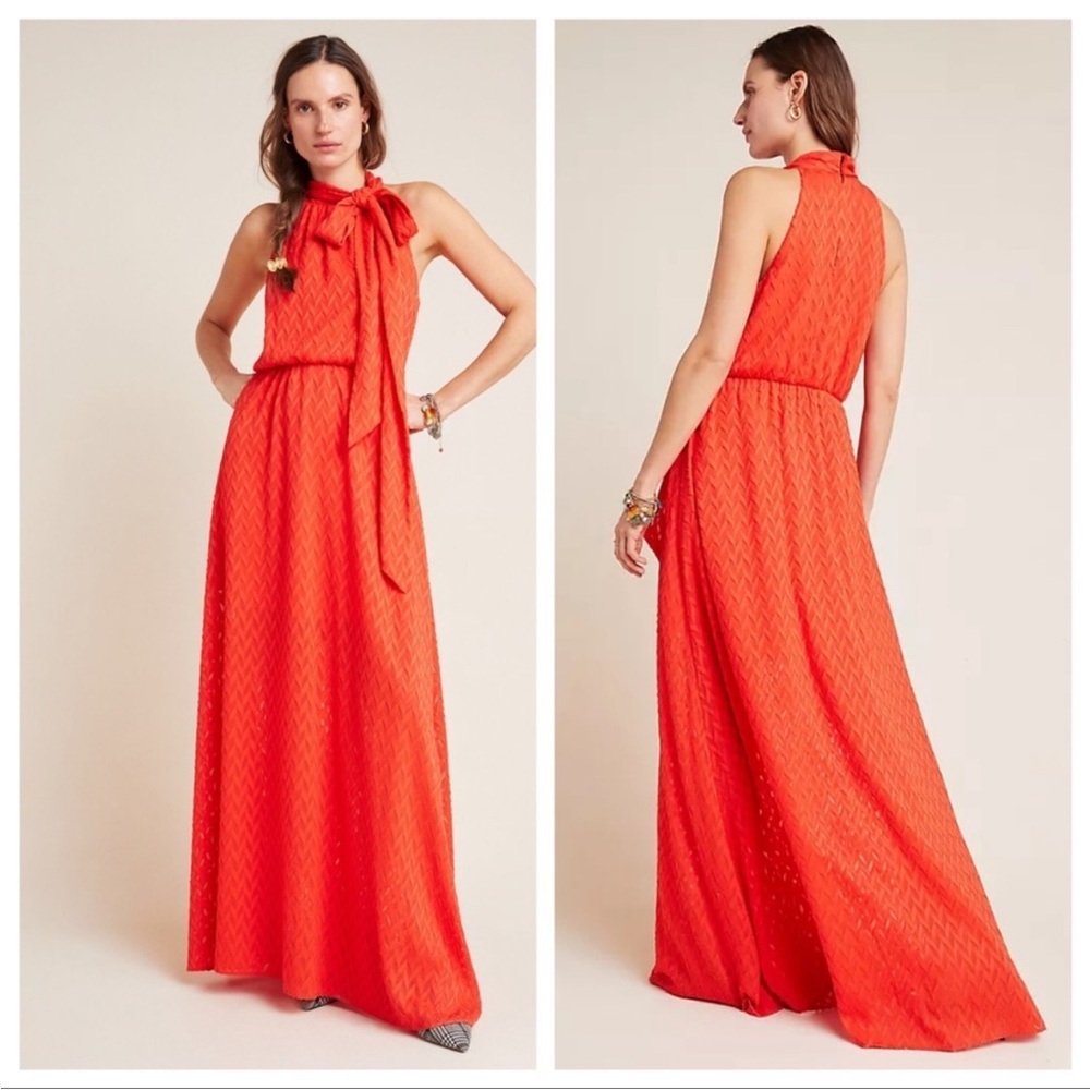 NWT Anthropologie Sachin & Babi Cecelia Dress Size 0 Red‎